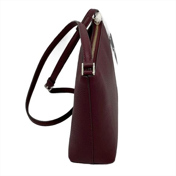 Kate Spade New York Harlow Crossbody in Deep Berry - Picture 3 of 6